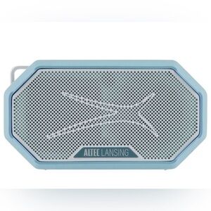 Blue Portable Bluetooth Altec Lansing HydraMini 2.0 Wireless Portable Speaker